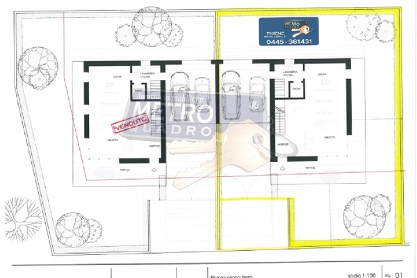 piano terra - UNIFAM. AUTONOMA ZANè (VI) CENTRO 